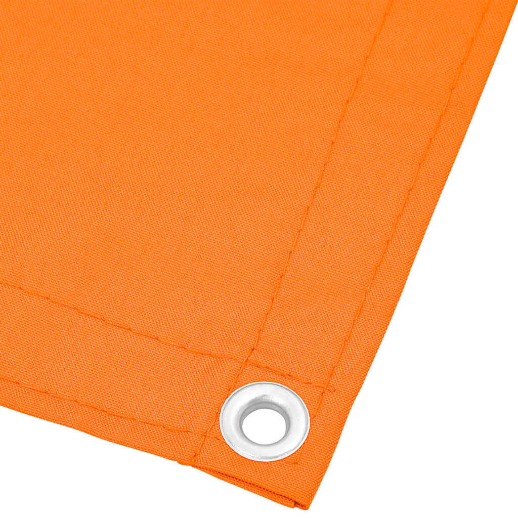Balkon-Sichtschutz Orange 120x800 cm 100% Polyester-Oxford