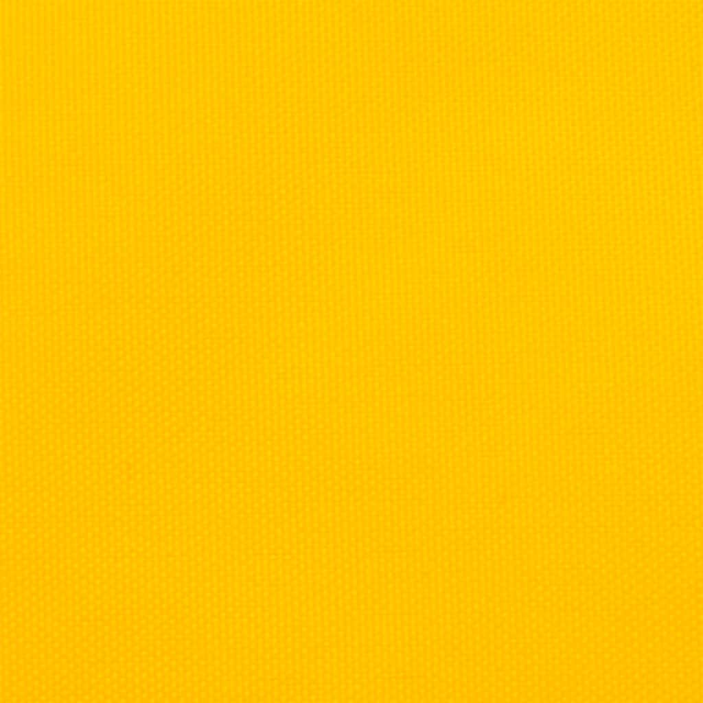 Sonnensegel Gelb 7x5x5 m 100% Polyester Oxford