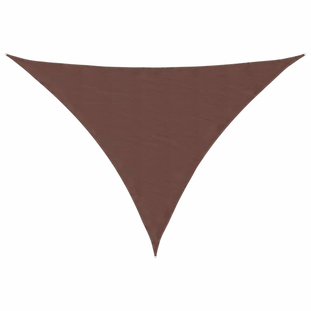Sonnensegel Braun 7x5x5 m 100% Polyester Oxford