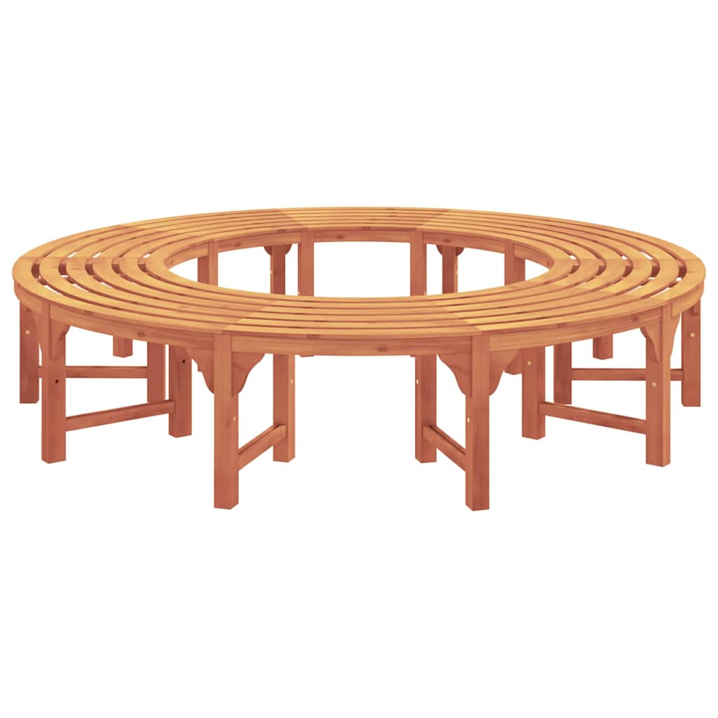 Baumbank 2 pcs Natur 160 x 80 x 45cm Massives Eukalyptus Holz