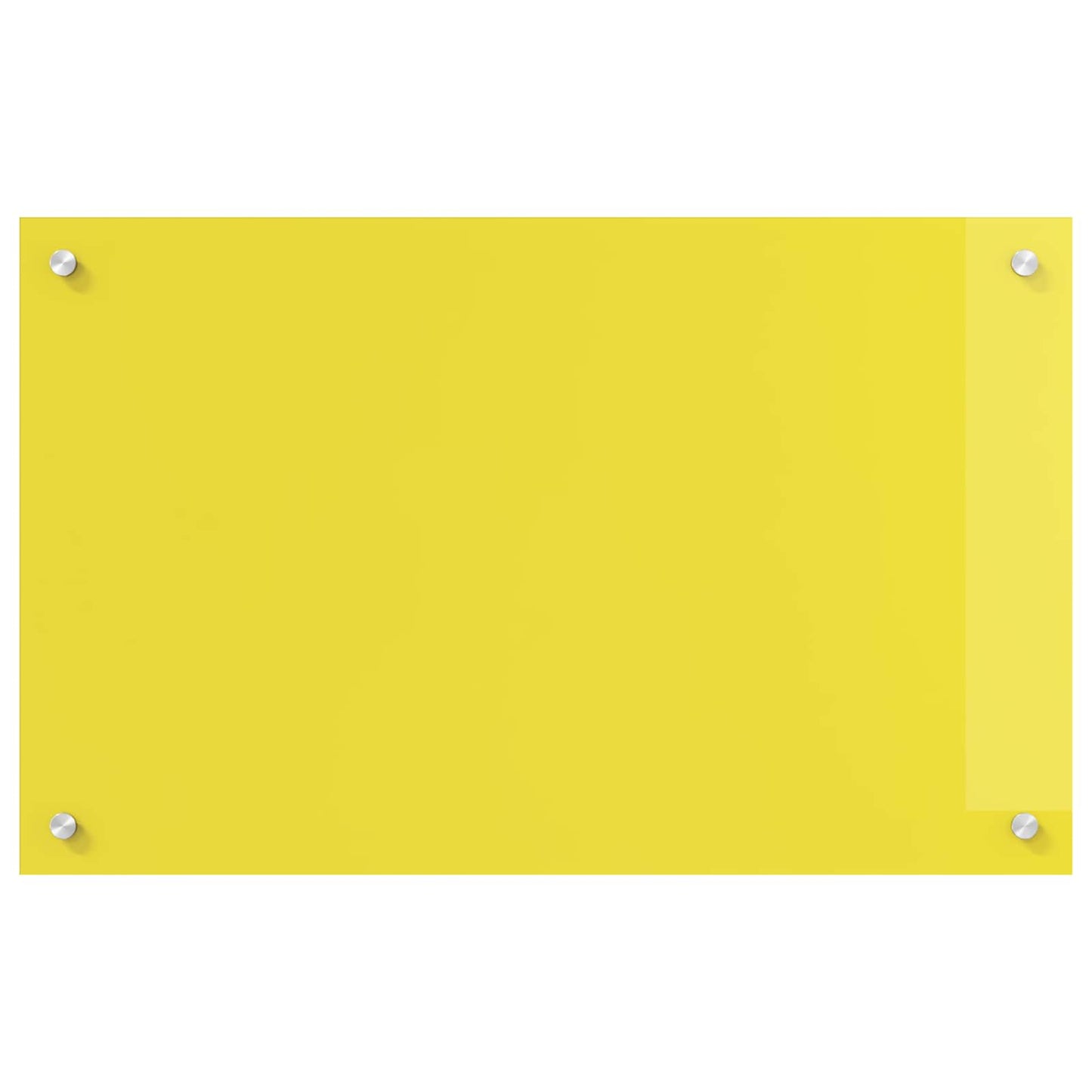 Küchenrückwand Gelb 80 x 50 cm Gehärtetes Glas