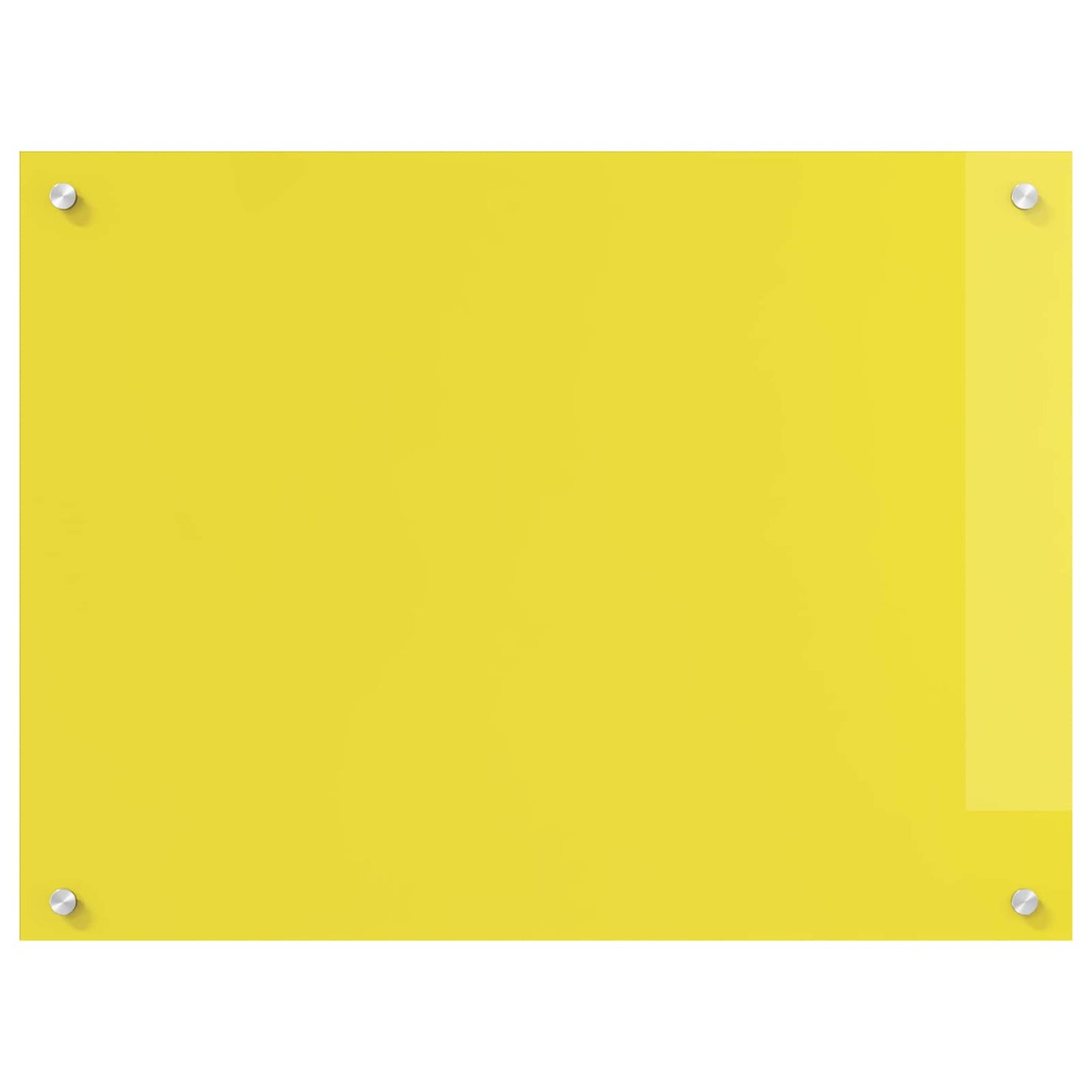 Küchenrückwand Gelb 80 x 60 cm Gehärtetes Glas