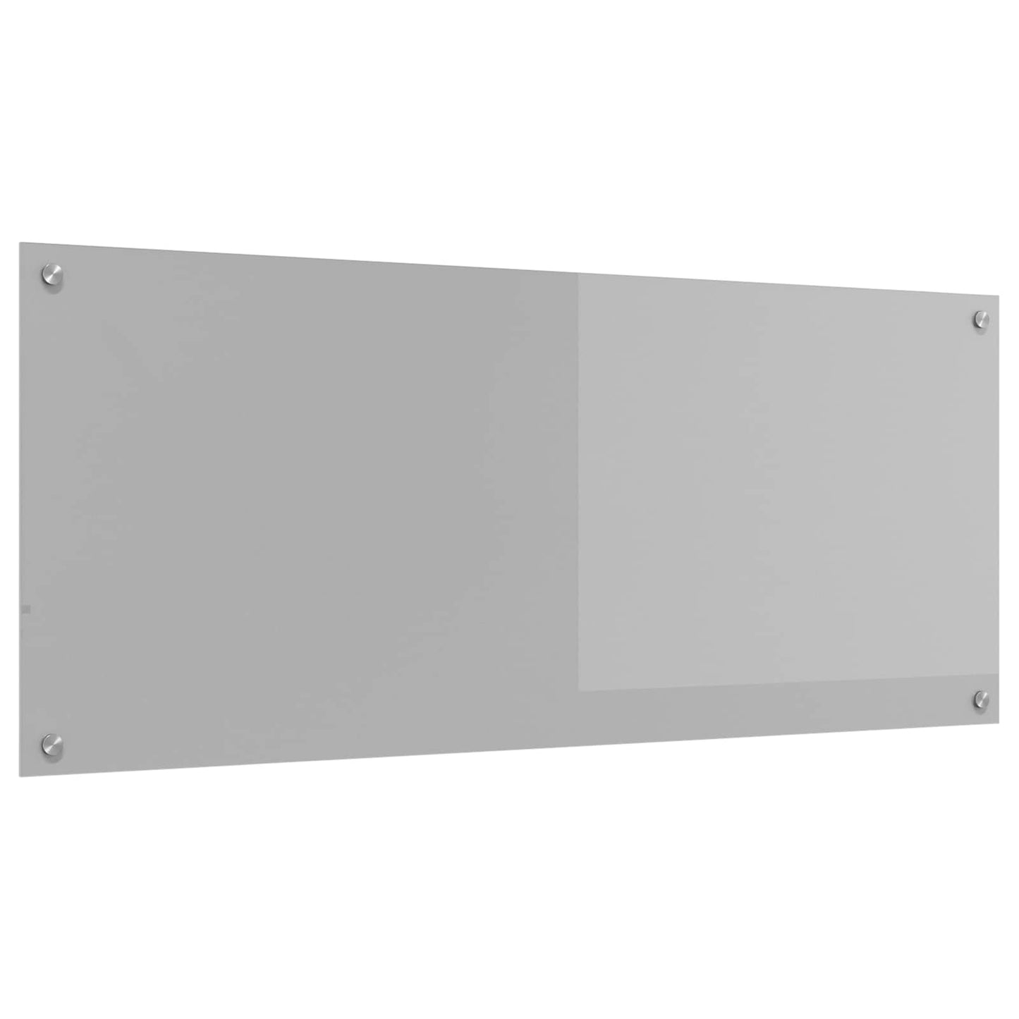 Küchenrückwand Hellgrau 120 x 50 cm Gehärtetes Glas