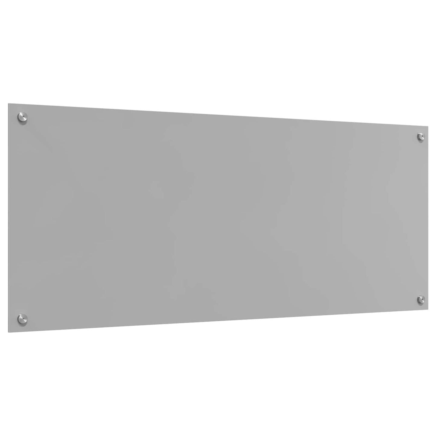 Küchenrückwand Hellgrau 120 x 50 cm Gehärtetes Glas