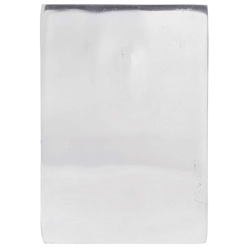 Buchstützen 2 pcs Silber 11 x 14 x 17,5 cm Aluminium