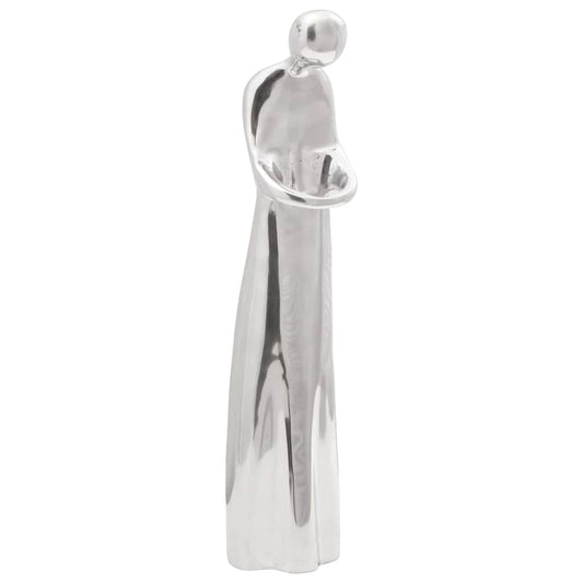 Skulptur Silber 10 x 16 x 49 cm Aluminium