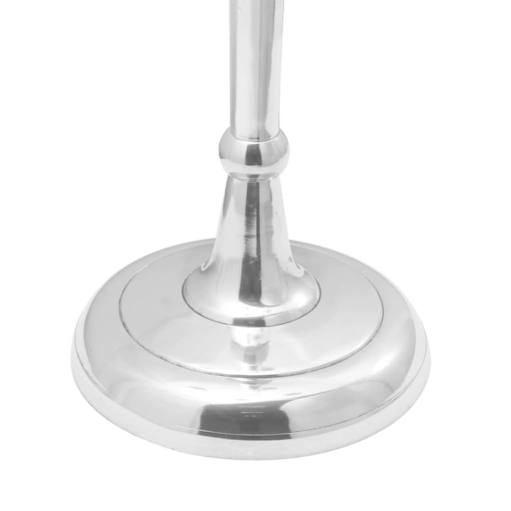 Candle holder silver 32 x 32 x 79.5 cm aluminum