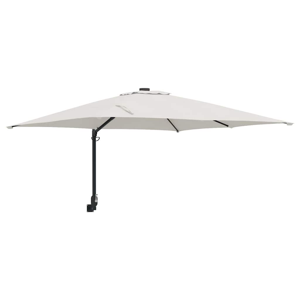 Garten-Sonnenschirm Sand 248,5 x 247,5 x 160 cm