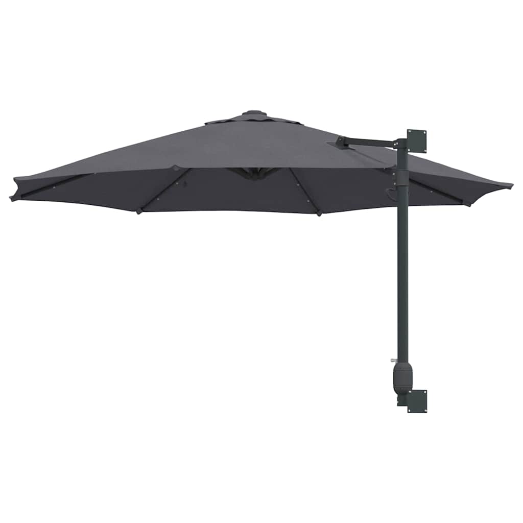 Garten-Sonnenschirm Anthrazit 248 x 248 x 148 cm