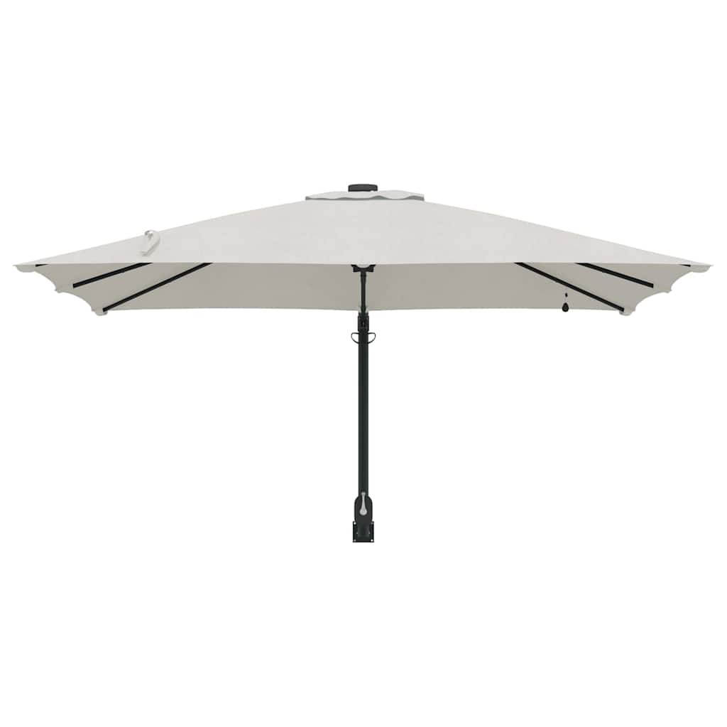 Garten-Sonnenschirm Sand 248,5 x 247,5 x 160 cm
