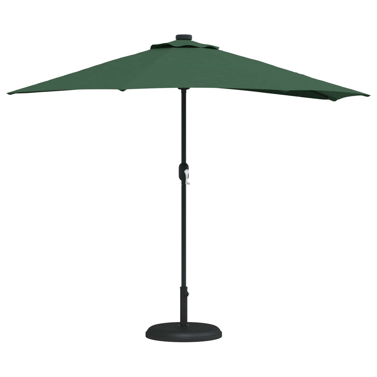 Garten-Sonnenschirm Grün 294 x 150 x 224 cm Polyester und Stahl