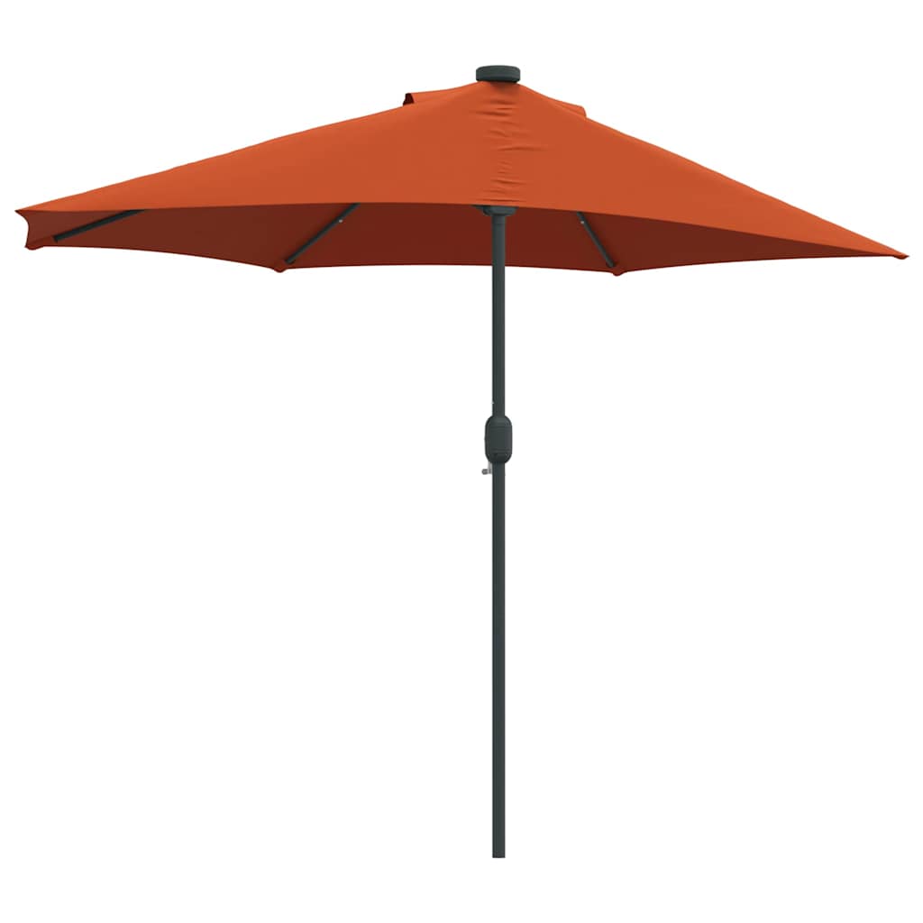 Garten-Sonnenschirm Terrakotta 294 x 150 x 224 cm