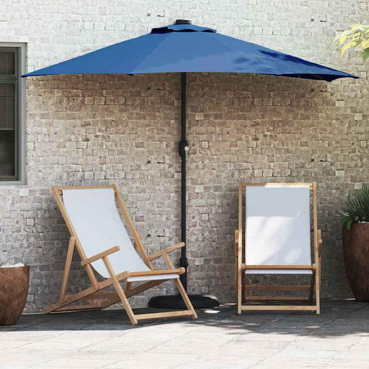 Garten-Sonnenschirm Azurblau 294 x 150 x 224 cm