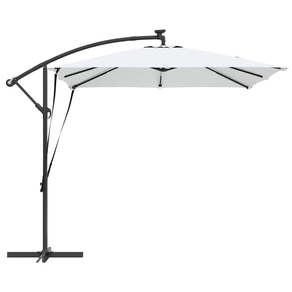 Auskragender Bananenschirm Sand 249 x 249 x 250 cm