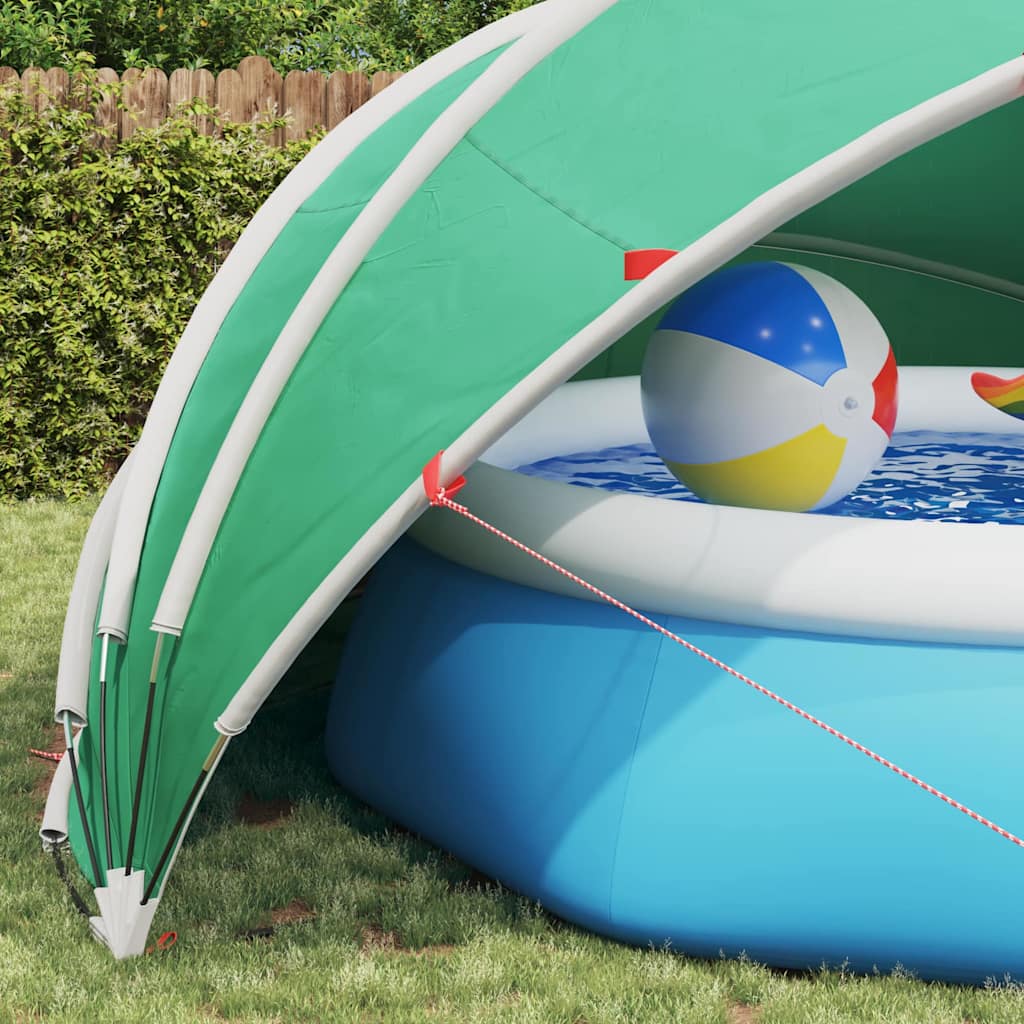 Pool-Dome Blau 500 x 500 x 236 cm