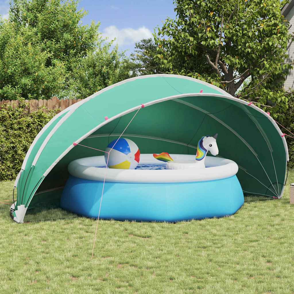 Pool-Dome Blau 546 x 516 x 250 cm
