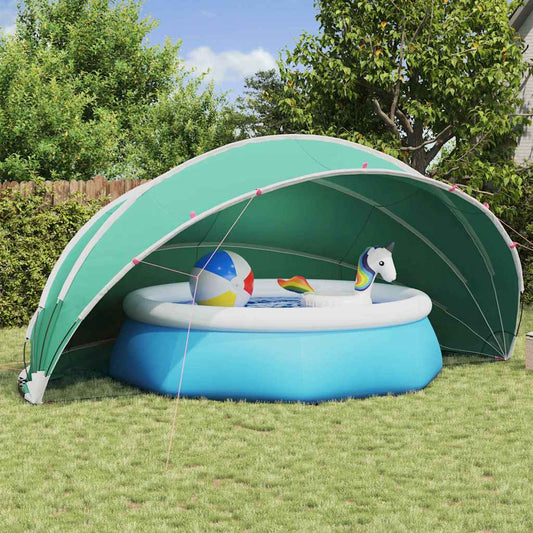 Pool-Dome Blau 546 x 516 x 250 cm