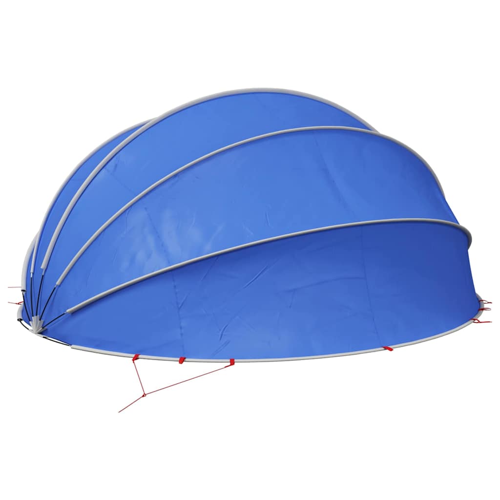 Pool-Dome Blau 546 x 516 x 250 cm