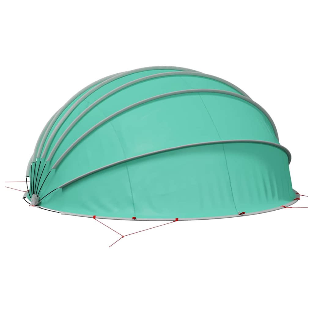 Pool-Dome Grün 592 x 590 x 275 cm