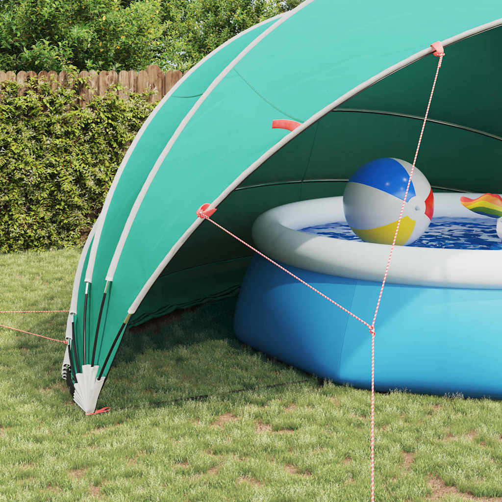 Pool-Dome Blau 592 x 590 x 275 cm
