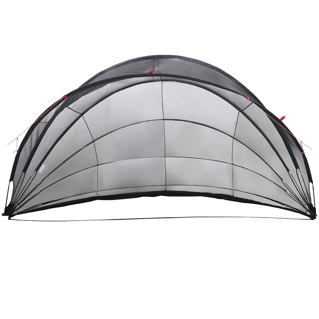 Pool-Dome Schwarz 592 x 590 x 275 cm