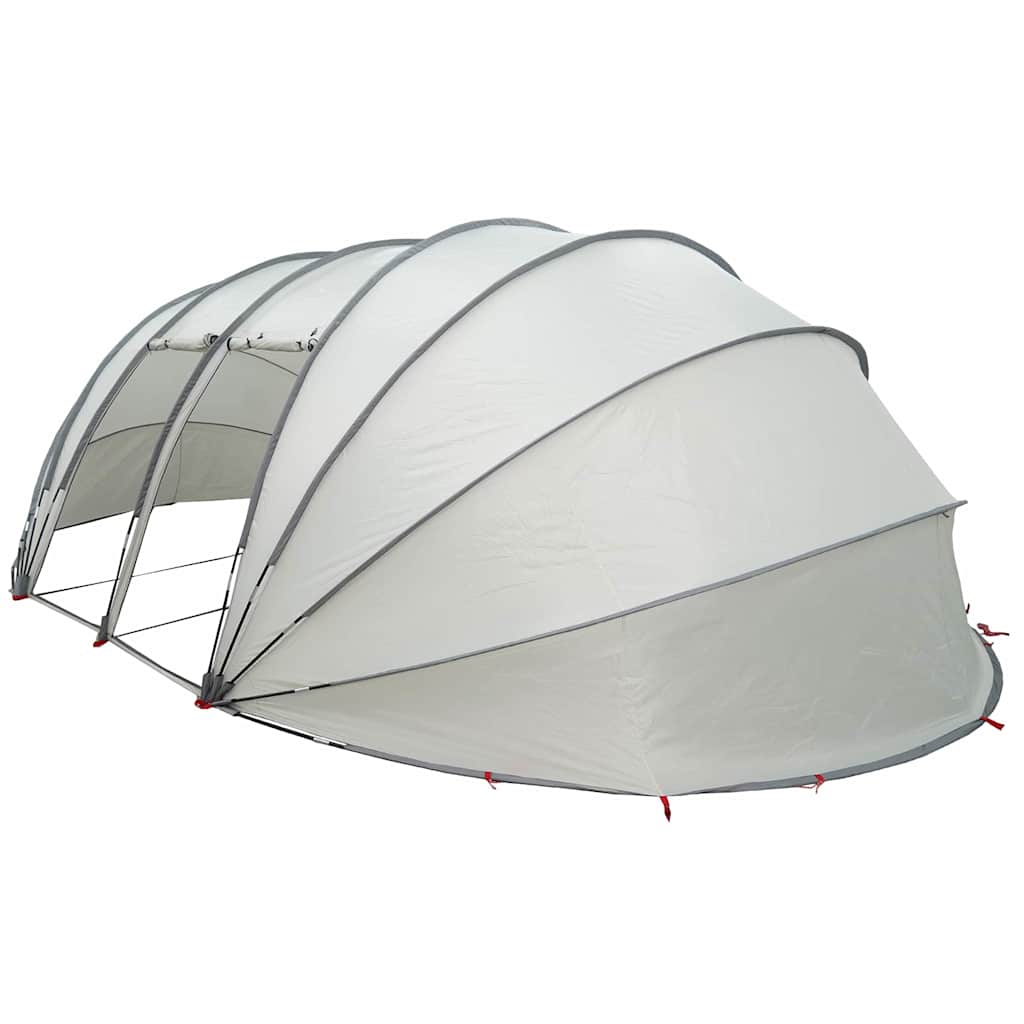 Poolzelt Kuppel Grau 538 x 440 x 204 cm