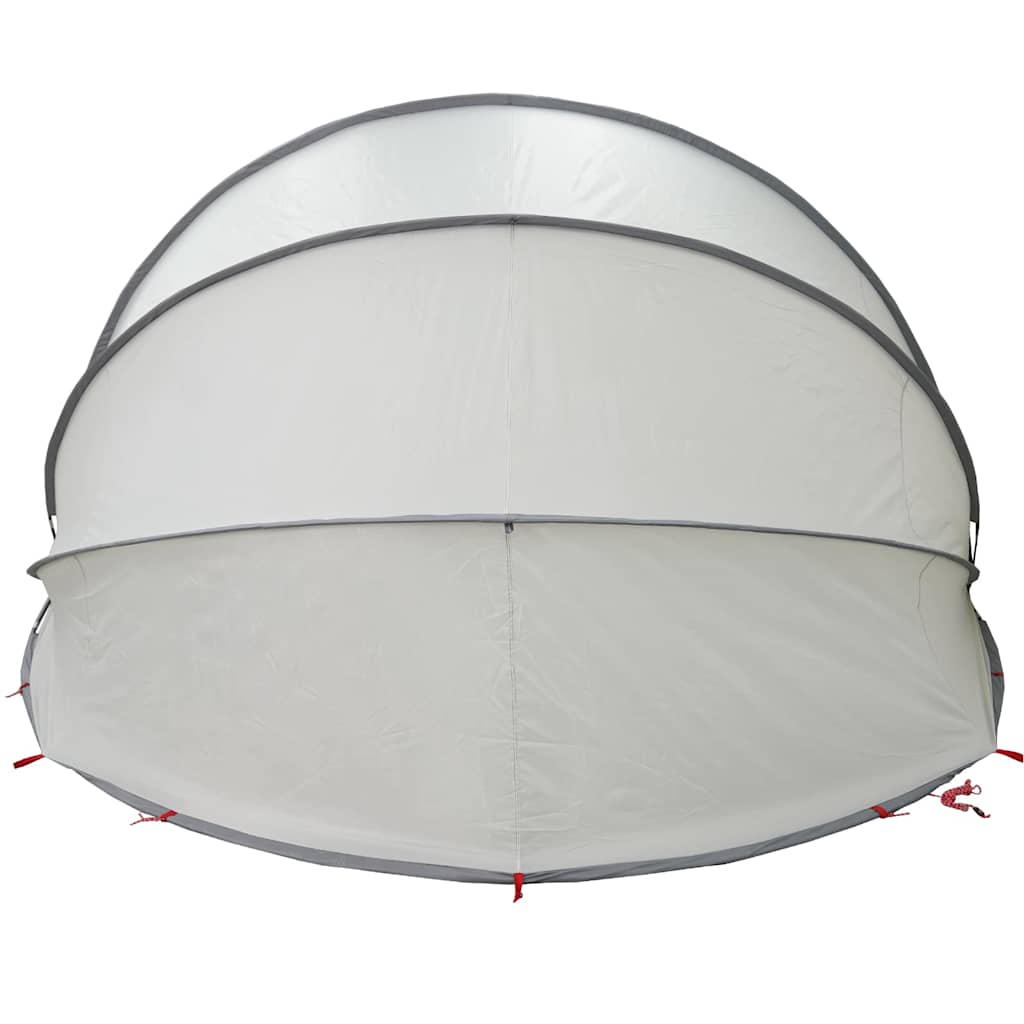 Poolzelt Kuppel Grau 538 x 440 x 204 cm