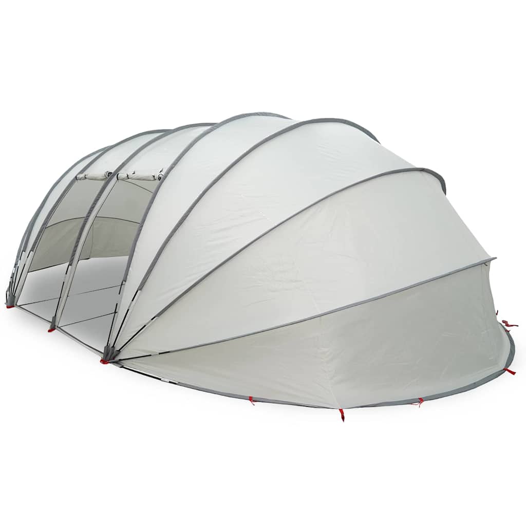 Poolzelt Kuppel Grau 538 x 440 x 204 cm