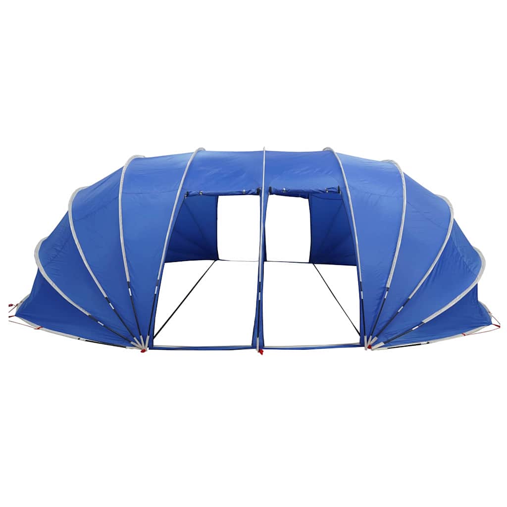 Poolzelt Kuppel Blau 640 x 432 x 205 cm
