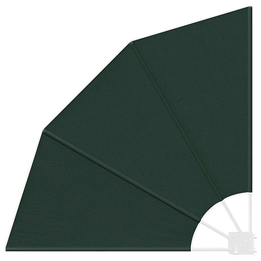 Balkon Sichtschutz Dunkelgrün 115 x 115 cm Polyester