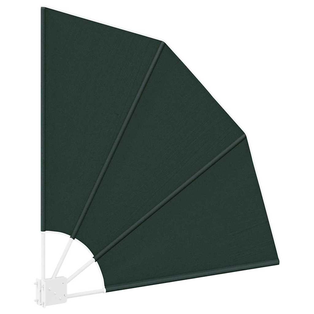 Balkon Sichtschutz Dunkelgrün 115 x 115 cm Polyester