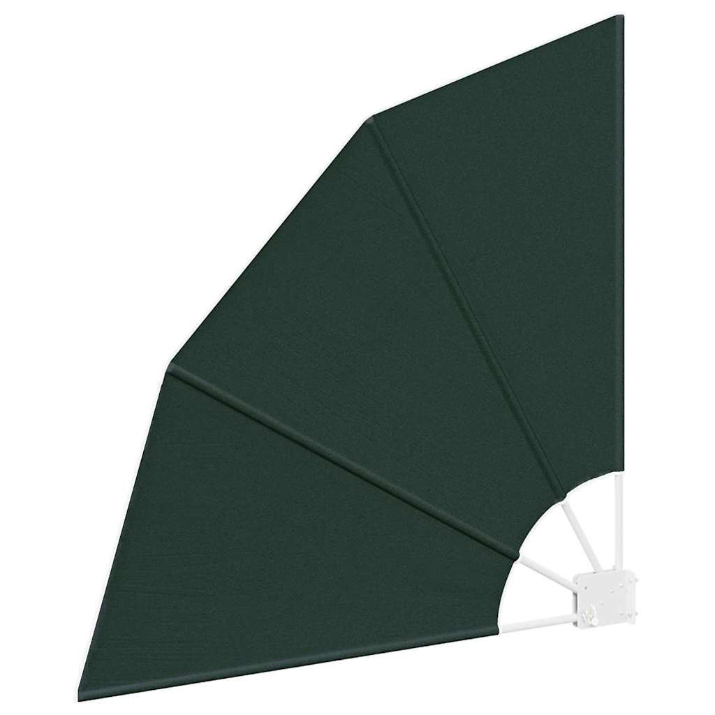 Balkon Sichtschutz Dunkelgrün 115 x 115 cm Polyester