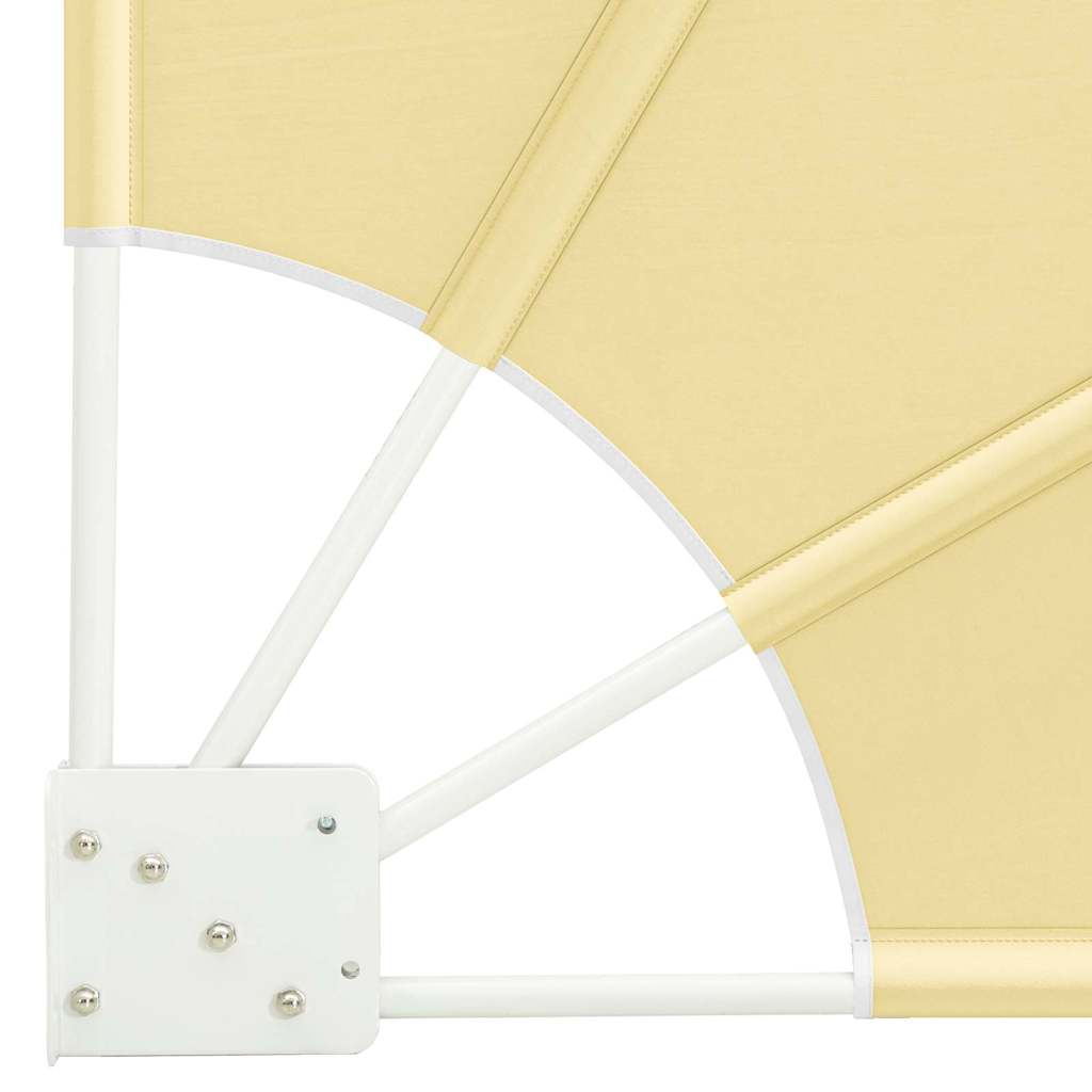 Balkon Sichtschutz Sand 115 x 115 cm Polyester