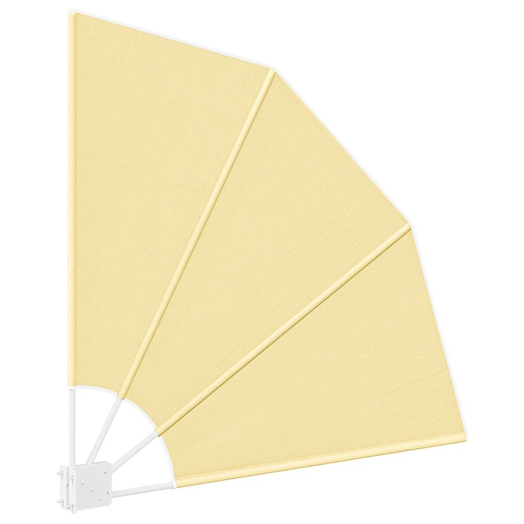 Balkon Sichtschutz Sand 115 x 115 cm Polyester