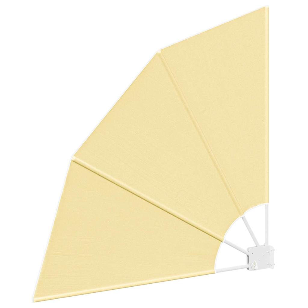 Balkon Sichtschutz Sand 115 x 115 cm Polyester