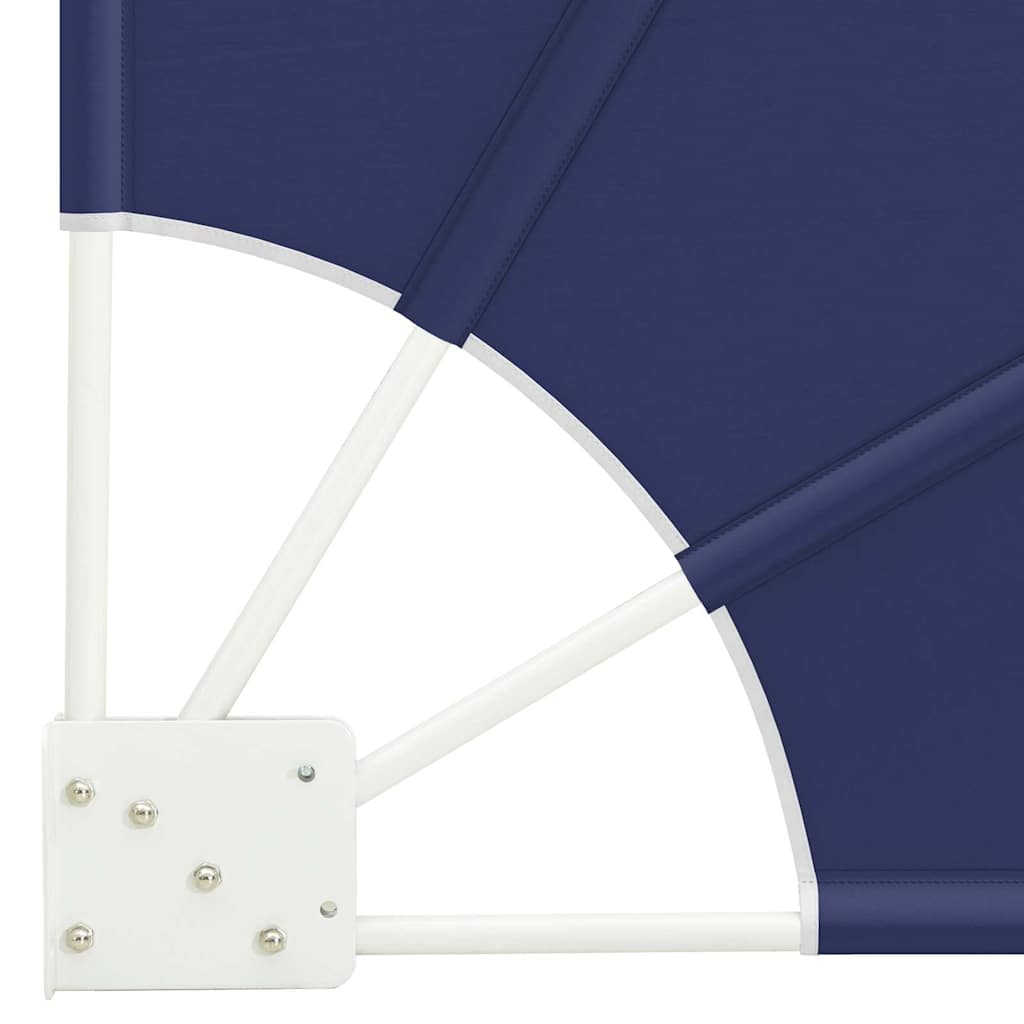 Balkon Sichtschutz Marineblau 160 x 160 cm Polyester