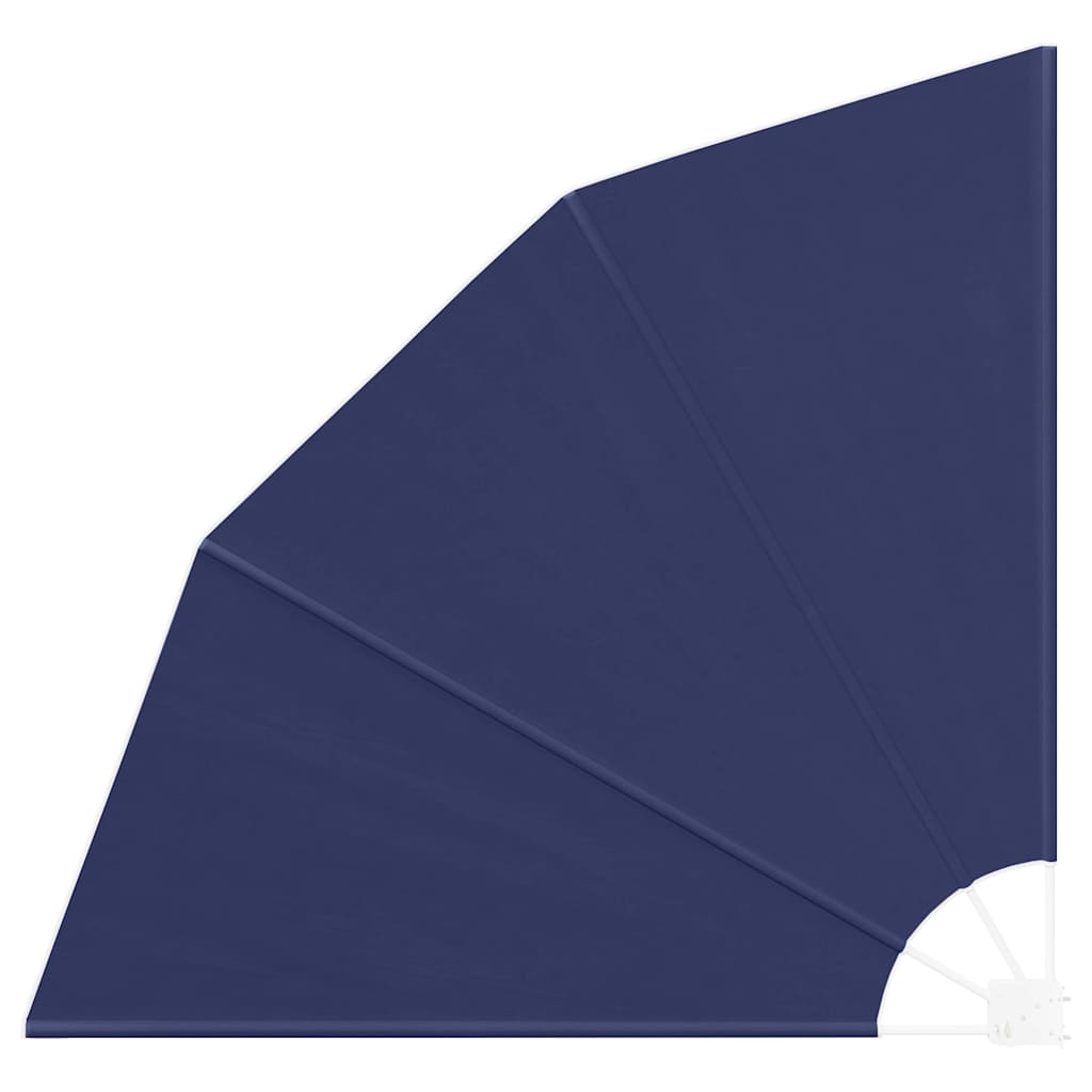 Balkon Sichtschutz Marineblau 160 x 160 cm Polyester