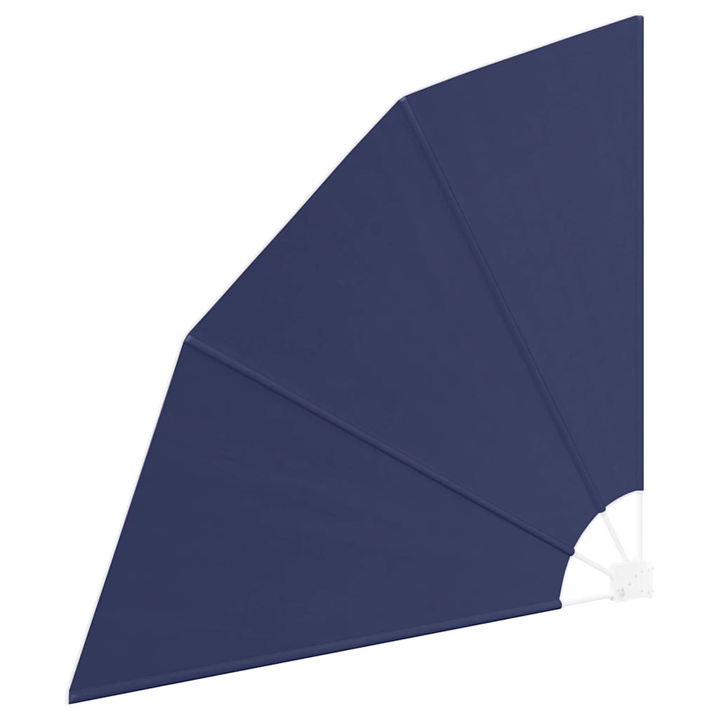 Balkon Sichtschutz Marineblau 160 x 160 cm Polyester