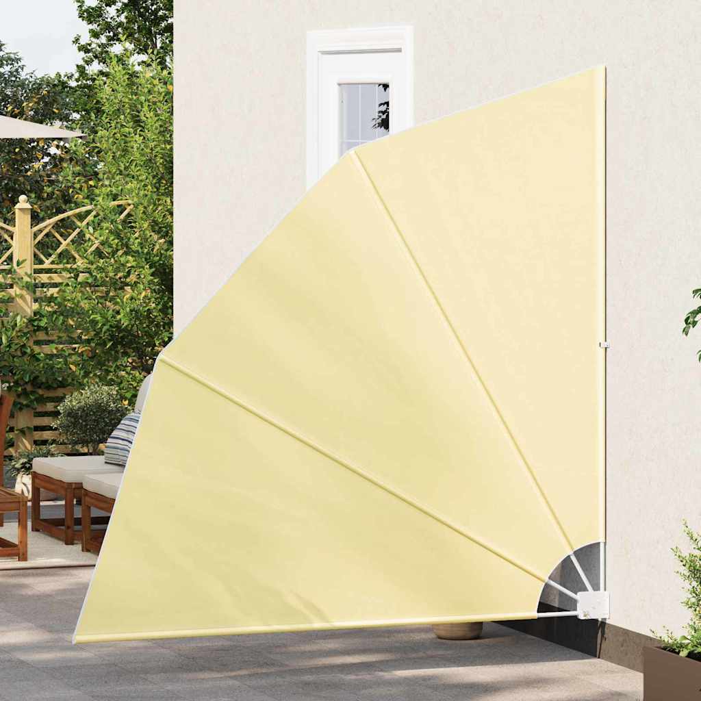 Balkon Sichtschutz Sand 210 x 210 cm Polyester