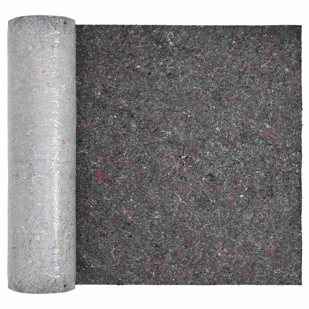 Teichvlies Grau 1 x 25 m Polyester und Baumwolle