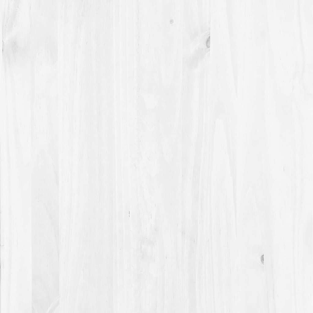 Desk ASKIM White 95 x 40 x 75 cm Solid Pine Wood