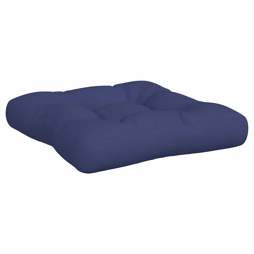 Coussins de palette 3 pcs Tissu Oxford bleu marine
