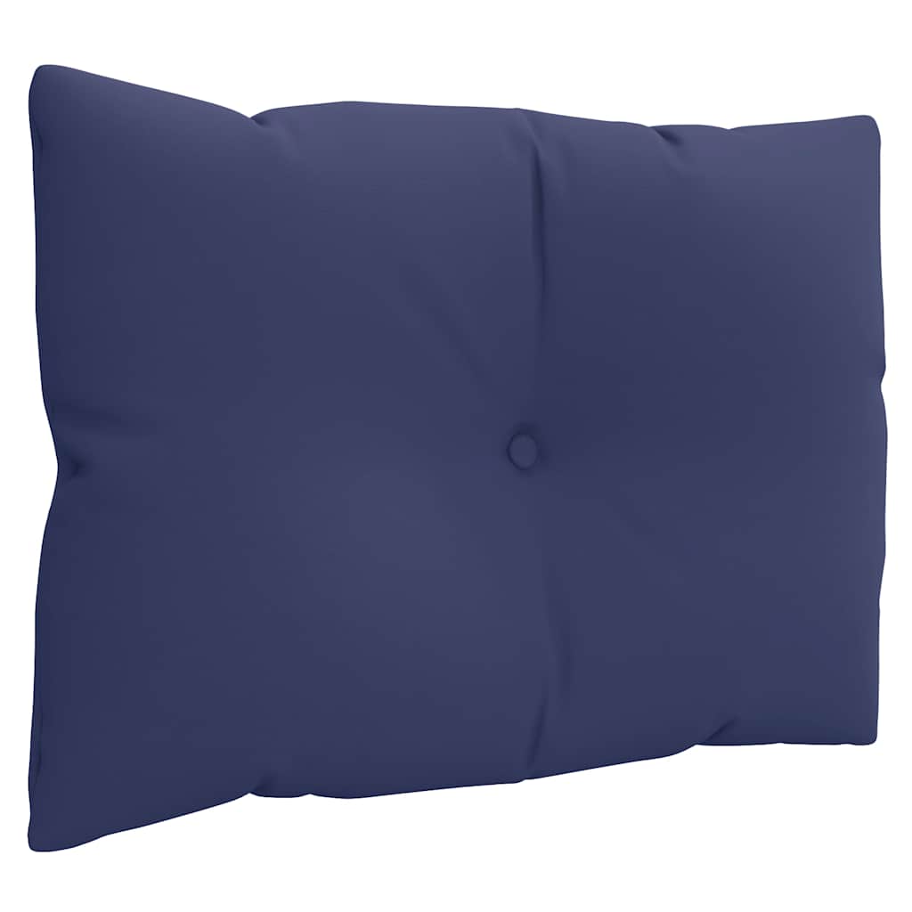 Coussins de palette 3 pcs Tissu Oxford bleu marine