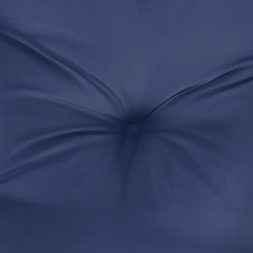 Coussins de palette 3 pcs Tissu Oxford bleu marine