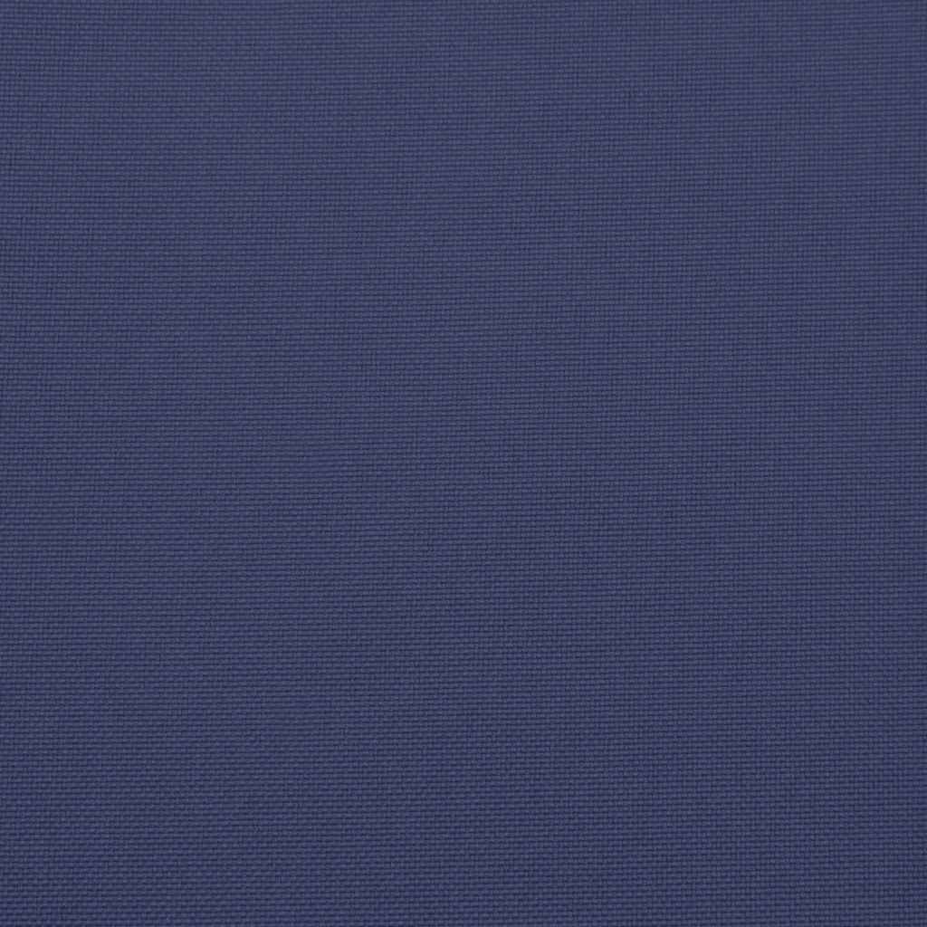 Coussins de palette 3 pcs Tissu Oxford bleu marine