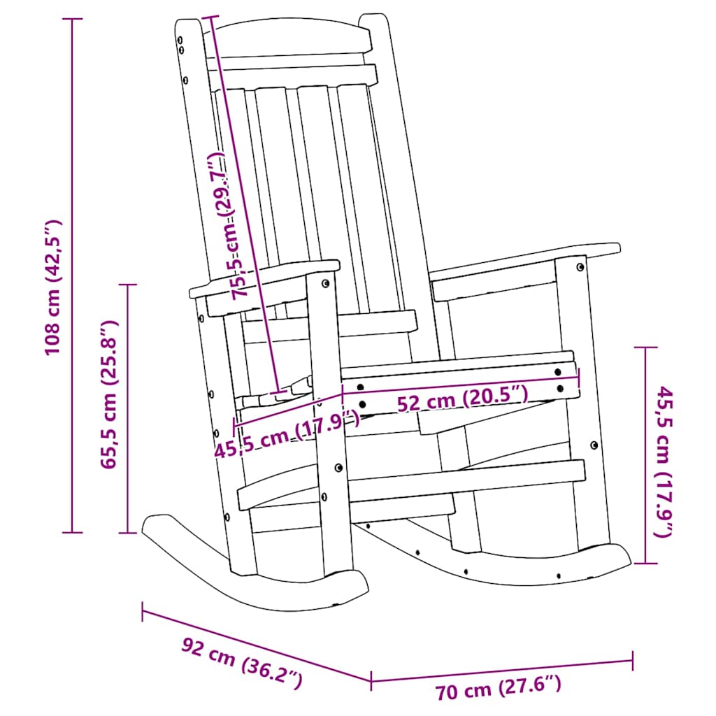 Barhocker 2 pcs Hellgrau 52 x 43 x 73,5 cm HDPE