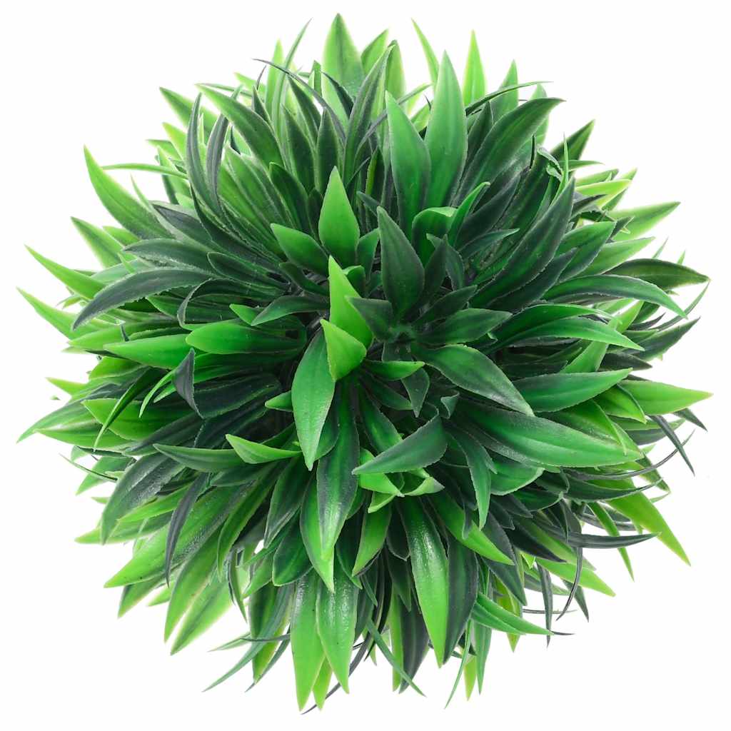 Artificial Boxwood Balls with LED Lights 4 pcs. Green 15 cm