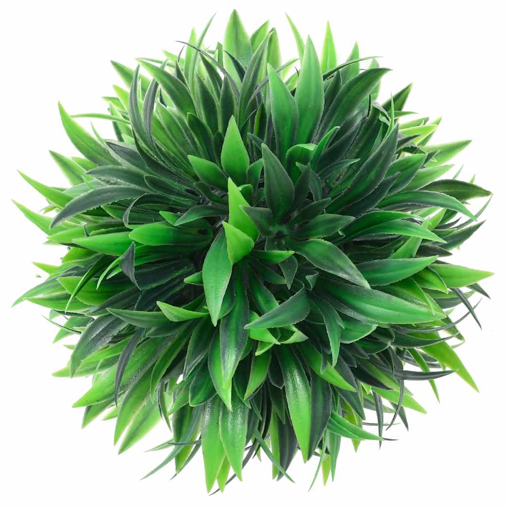 Artificial Boxwood Balls with LED Lights 2 pcs. Green 30 cm