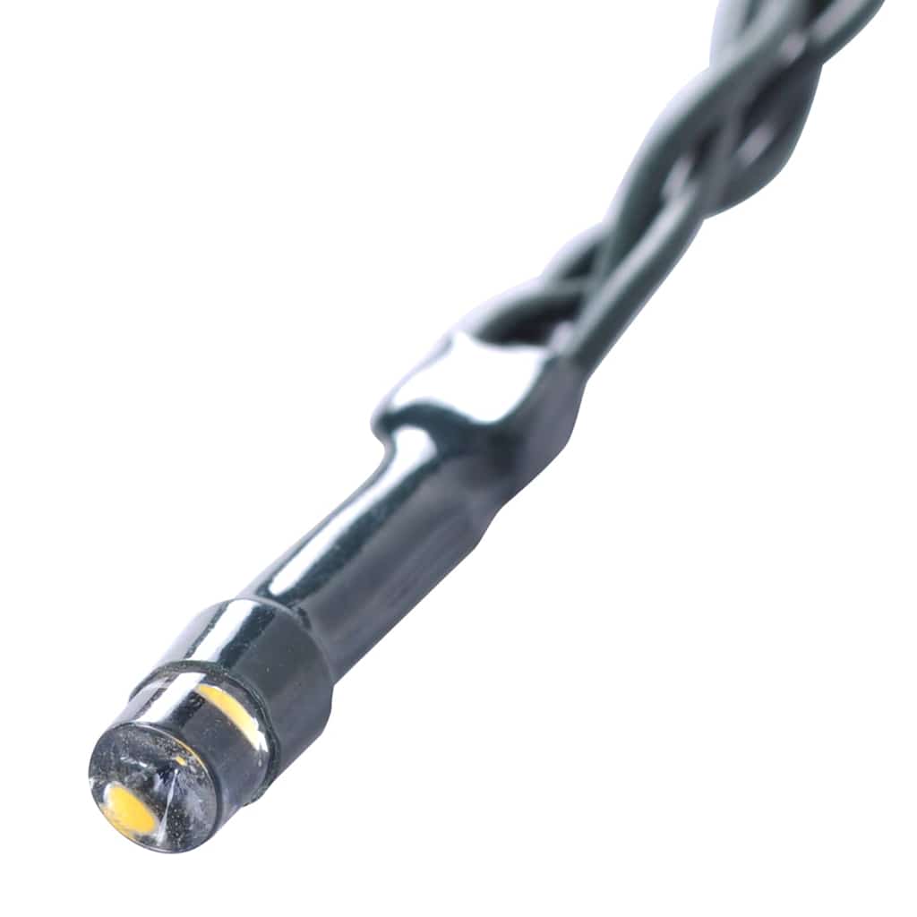 Boules de buis artificielles avec lumières LED 2 pcs Vert 52 cm