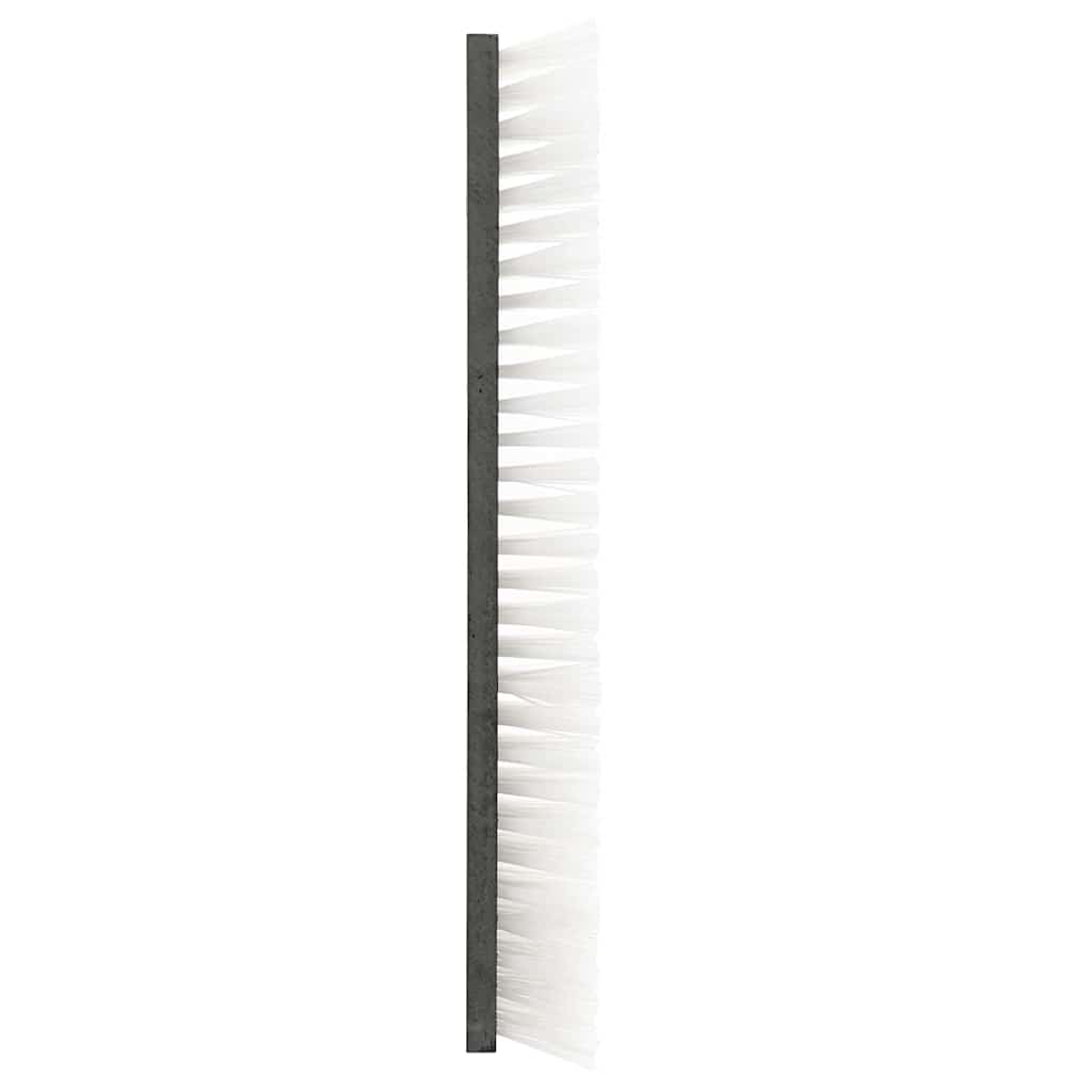 Kühbürste Schwarz und Weiß 50 x 10 x 6.5 cm